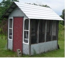 The hatching of a chicken house