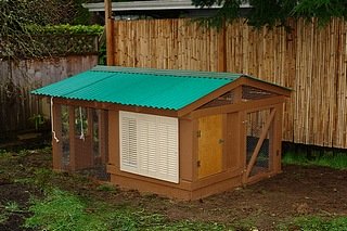 A well designed nice looking coop. 